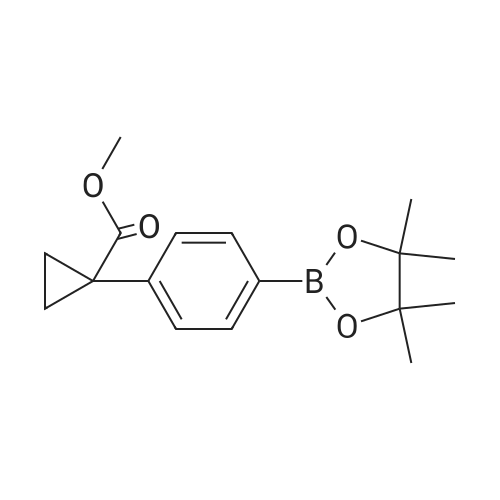 1396007-85-4 Methyl 1-(4-(4,4,5,5-tetramethyl-1,3,2-dioxaborolan-2-yl)phenyl)cyclopropanecarboxylate