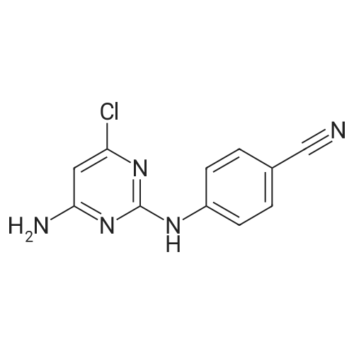 4-((4-Amino-6-chloropyrimidin-2-yl)amino)benzonitrile