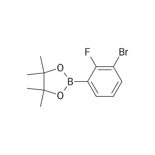 2-(3-Bromo-2-fluorophenyl)-4,4,5,5-tetramethyl-1,3,2-dioxaborolane