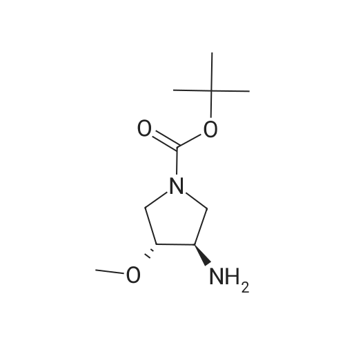 (3R,4R)-tert-Butyl 3-amino-4-methoxypyrrolidine-1-carboxylate