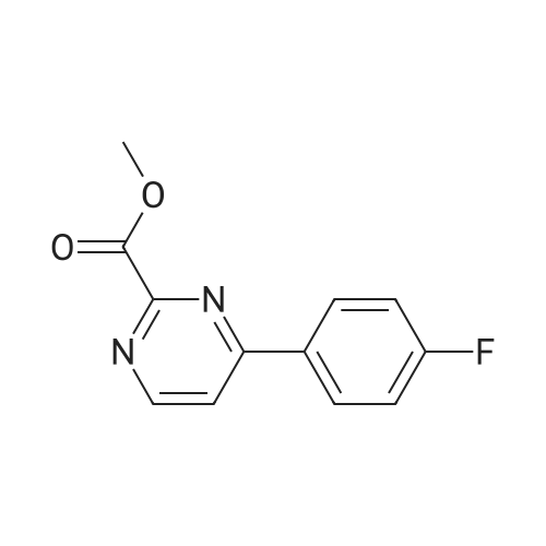 Methyl 4-(4-fluorophenyl)pyrimidine-2-carboxylate