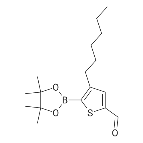 4-Hexyl-5-(4,4,5,5-tetramethyl-1,3,2-dioxaborolan-2-yl)thiophene-2-carbaldehyde