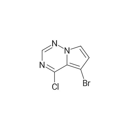 1403767-33-8 5-Bromo-4-chloropyrrolo[2,1-f][1,2,4]triazine