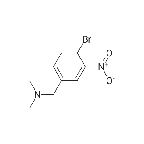 N,N-Dimethyl 4-bromo-3-nitrobenzylamine