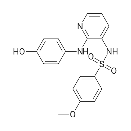 N-(2-((4-Hydroxyphenyl)amino)pyridin-3-yl)-4-methoxybenzenesulfonamide