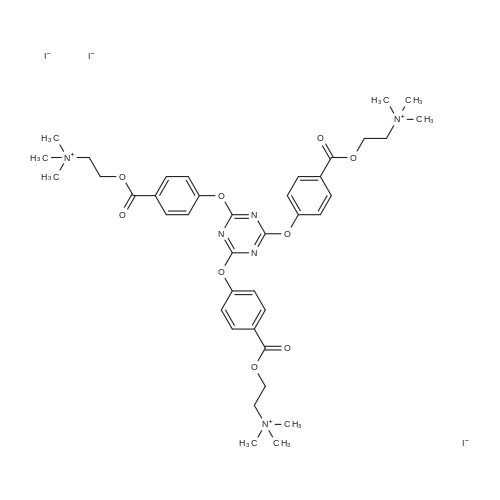 2,2',2''-((4,4',4''-((1,3,5-Triazine-2,4,6-triyl)tris(oxy))tris(benzoyl))tris(oxy))tris(N,N,N-trimet
