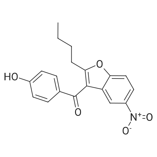 141645-16-1|(2-Butyl-5-nitrobenzofuran-3-yl)(4-hydroxyphenyl)methanone