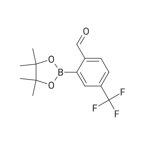 2-(4,4,5,5-Tetramethyl-1,3,2-dioxaborolan-2-yl)-4-(trifluoromethyl)benzaldehyde