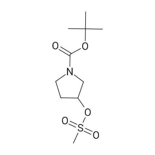 tert-Butyl 3-((methylsulfonyl)oxy)pyrrolidine-1-carboxylate