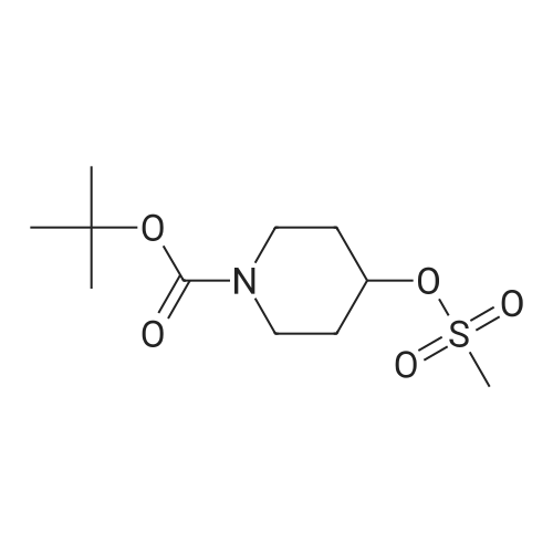141699-59-4|tert-Butyl 4-((methylsulfonyl)oxy)piperidine-1-carboxylate