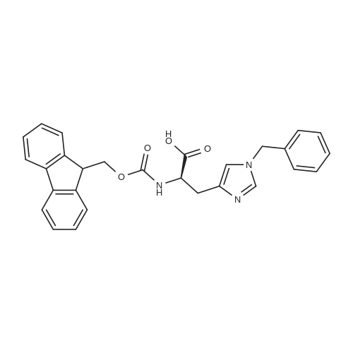 (R)-2-((((9H-Fluoren-9-yl)methoxy)carbonyl)amino)-3-(1-benzyl-1H-imidazol-4-yl)propanoic acid