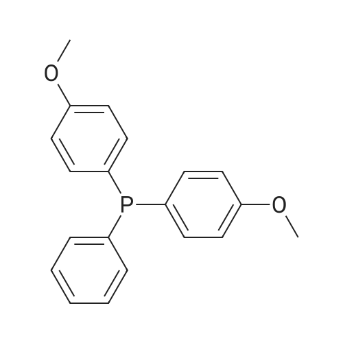 14180-51-9 Bis(4-methoxyphenyl)(phenyl)phosphine