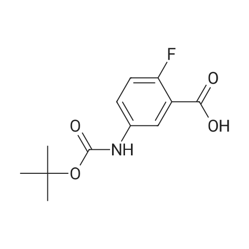 5-((tert-Butoxycarbonyl)amino)-2-fluorobenzoic acid