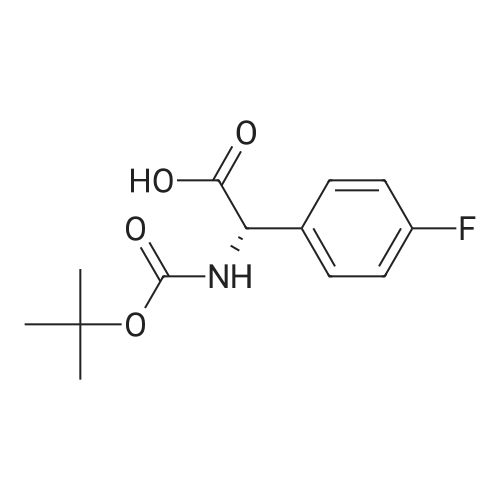 (S)-2-((tert-Butoxycarbonyl)amino)-2-(4-fluorophenyl)acetic acid