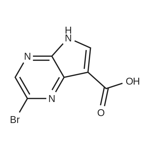 2-Bromo-5H-pyrrolo[2,3-b]pyrazine-7-carboxylic acid