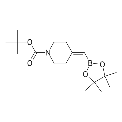 tert-Butyl 4-((4,4,5,5-tetramethyl-1,3,2-dioxaborolan-2-yl)methylene)piperidine-1-carboxylate