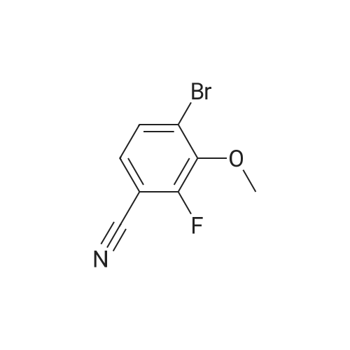 4-Bromo-2-fluoro-3-methoxybenzonitrile