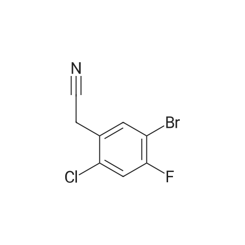 2-(5-Bromo-2-chloro-4-fluorophenyl)acetonitrile