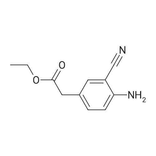 Ethyl 2-(4-amino-3-cyanophenyl)acetate