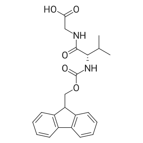 (S)-2-(2-((((9H-Fluoren-9-yl)methoxy)carbonyl)amino)-3-methylbutanamido)acetic acid