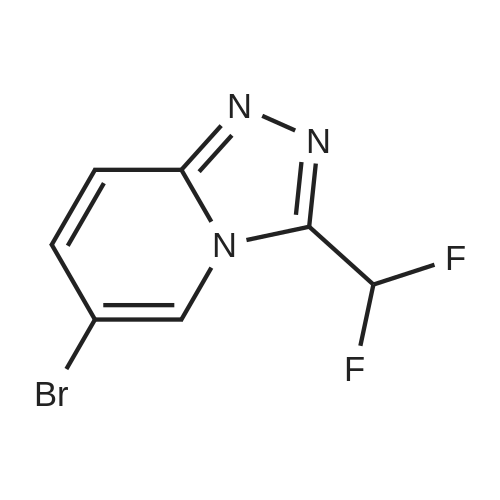 6-Bromo-3-(difluoromethyl)-[1,2,4]triazolo[4,3-a]pyridine