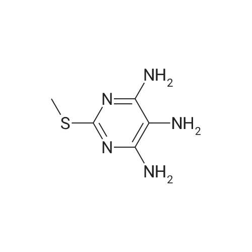 2-(Methylthio)pyrimidine-4,5,6-triamine