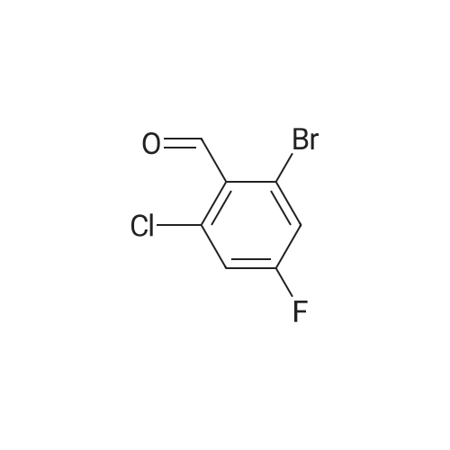 2-Bromo-6-chloro-4-fluorobenzaldehyde
