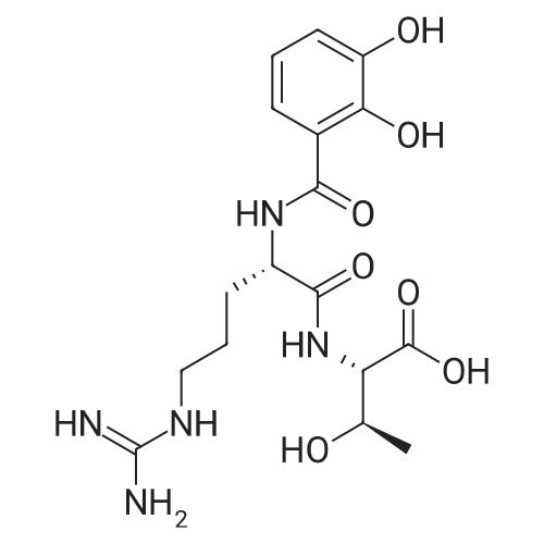 (2S,3R)-2-((S)-2-(2,3-Dihydroxybenzamido)-5-guanidinopentanamido)-3-hydroxybutanoic acid