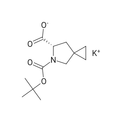 1441673-92-2 Potassium (S)-5-(tert-butoxycarbonyl)-5-azaspiro[2.4]heptane-6-carboxylate