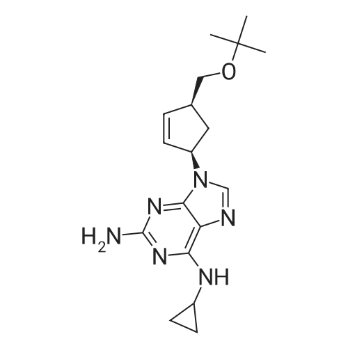 9-((1R,4S)-4-(tert-Butoxymethyl)cyclopent-2-en-1-yl)-N6-cyclopropyl-9H-purine-2,6-diamine