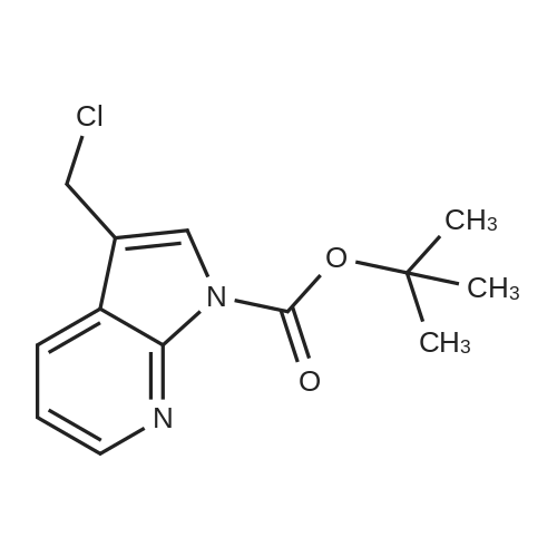 tert-Butyl 3-(chloromethyl)-1H-pyrrolo[2,3-b]pyridine-1-carboxylate