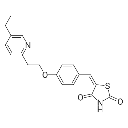 5-(4-(2-(5-Ethylpyridin-2-yl)ethoxy)benzylidene)thiazolidine-2,4-dione