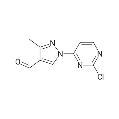 1-(2-Chloropyrimidin-4-yl)-3-methyl-1H-pyrazole-4-carbaldehyde
