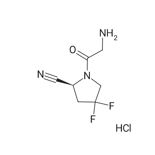 (S)-1-(2-Aminoacetyl)-4,4-difluoropyrrolidine-2-carbonitrile hydrochloride