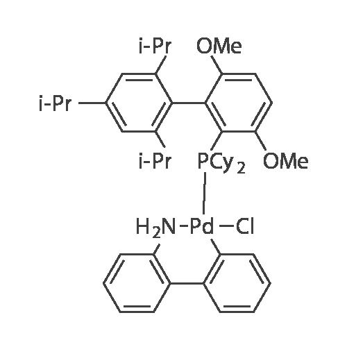 Chloro(2-dicyclohexylphosphino-3,6-dimethoxy-2',4',6'-tri-i-propyl-1,1'-biphenyl)(2'-amino-1,1'-biph