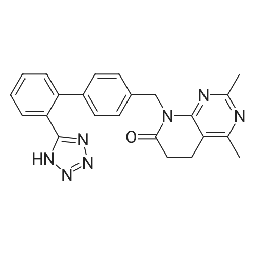 8-((2'-(1H-Tetrazol-5-yl)-[1,1'-biphenyl]-4-yl)methyl)-2,4-dimethyl-5,6-dihydropyrido[2,3-d]pyrimidi