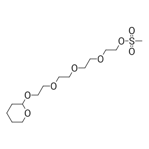 2-(2-(2-(2-((Tetrahydro-2H-pyran-2-yl)oxy)ethoxy)ethoxy)ethoxy)ethyl methanesulfonate
