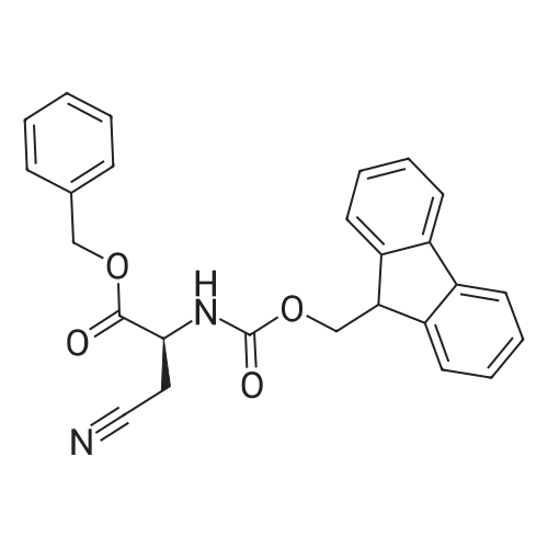 (S)-Benzyl 2-((((9H-fluoren-9-yl)methoxy)carbonyl)amino)-3-cyanopropanoate