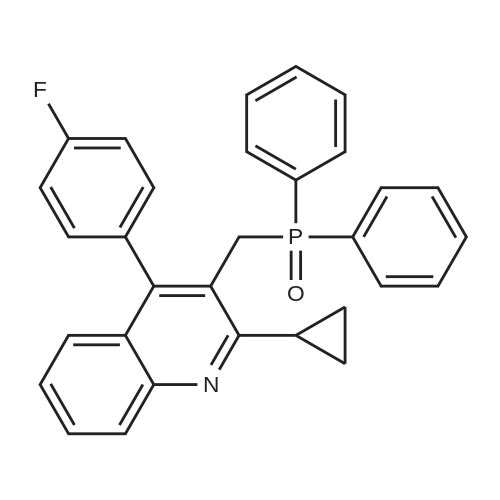 146578-99-6|2-Cyclopropyl-3-[(diphenylphosphinyl)methyl]-4-(4-fluorophenyl)quinolin