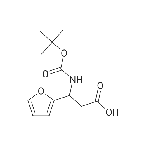 3-((tert-Butoxycarbonyl)amino)-3-(furan-2-yl)propanoic acid