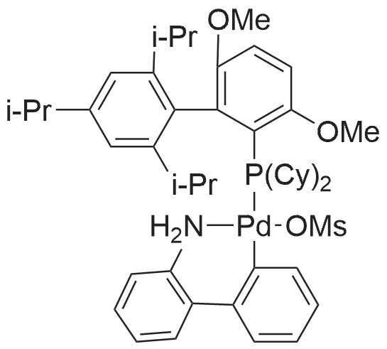 [(2-Di-cyclohexylphosphino-3,6-dimethoxy-2′,4′,6′- triisopropyl-1,1′-biphenyl)-2-(2′-amino-1,1′ -bip