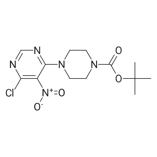 1-Boc-4-(6-Chloro-5-nitro-4-pyrimidinyl)piperazine