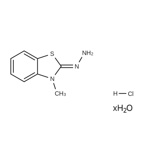 3-Methyl-2-benzothiazolinone hydrazone hydrochloride xhydrate
