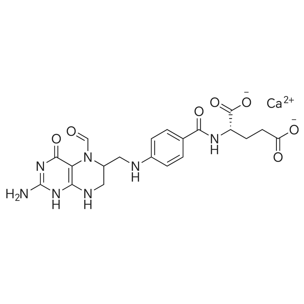 Calcium (4-(((2-amino-5-formyl-4-oxo-1,4,5,6,7,8-hexahydropteridin-6-yl)methyl)amino)benzoyl)-L-glut