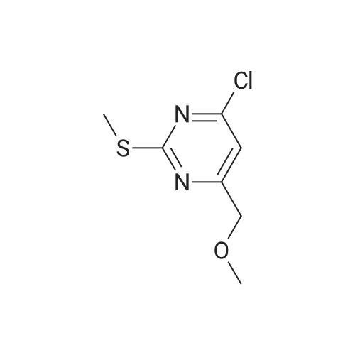 4-Chloro-6-(methoxymethyl)-2-(methylthio)pyrimidine