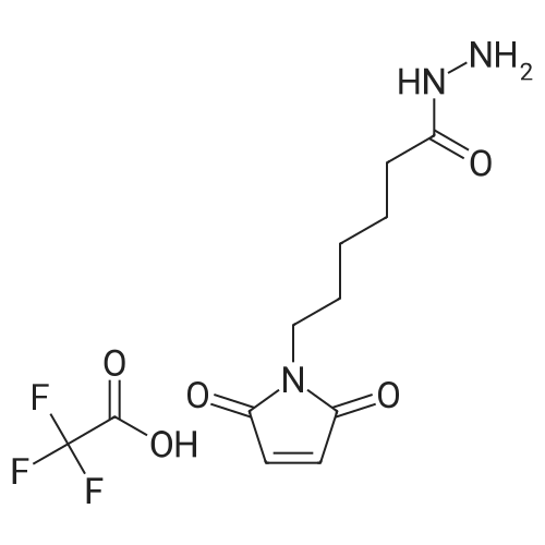 6-(2,5-Dioxo-2,5-dihydro-1H-pyrrol-1-yl)hexanehydrazide 2,2,2-trifluoroacetate