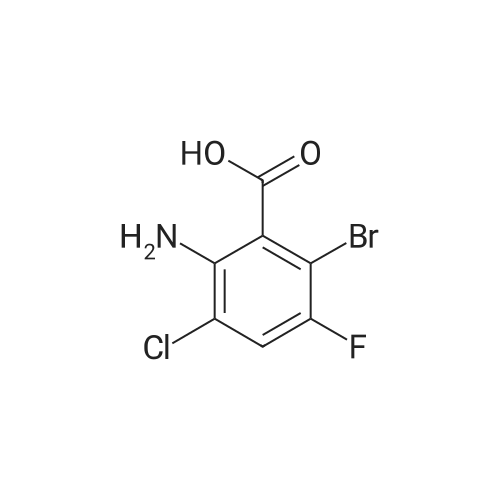 2-Amino-6-bromo-3-chloro-5-fluorobenzoic acid
