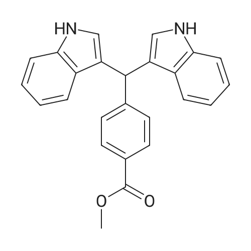 Methyl 4-(di(1H-indol-3-yl)methyl)benzoate