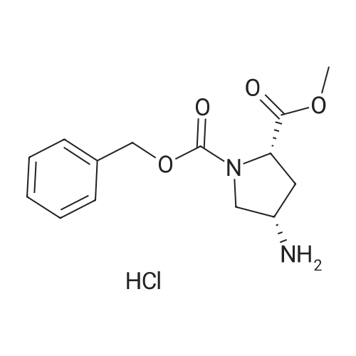 (2S,4S)-1-Benzyl 2-methyl 4-aminopyrrolidine-1,2-dicarboxylate hydrochloride