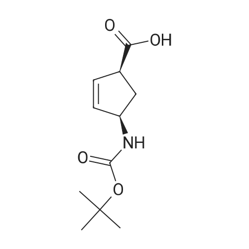 (1S,4R)-4-((tert-Butoxycarbonyl)amino)cyclopent-2-enecarboxylic acid